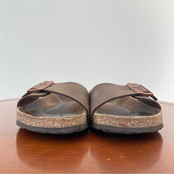 Birkenstock Madrid Brown Leather Slide Sandals | EU 39 - Picture 4 of 8
